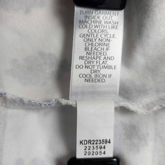 J Jill Wearever Dress Sz 3X Sleeveless Boho Floral Travel Flowy Casual Everyday - Picture 10 of 11